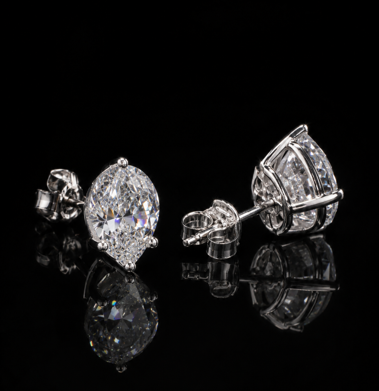 Pear Shaped Earrings